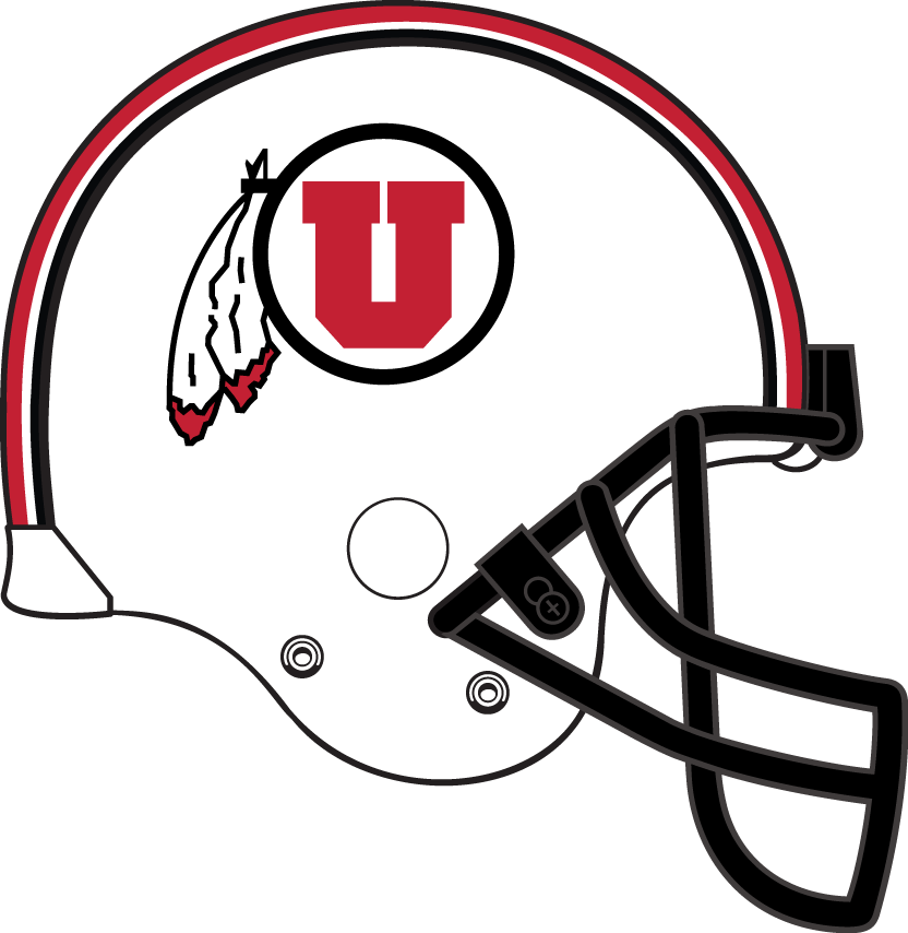 Utah Utes 2014-Pres Helmet Logo v2 iron on transfers for T-shirts
